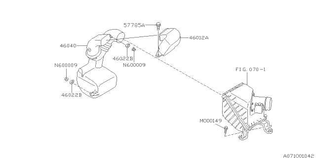 1999 Subaru Forester Air Intake Diagram 2