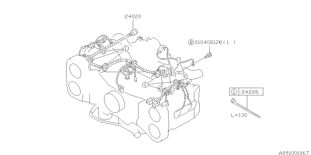 2002 Subaru Forester Engine Wiring Harness Diagram