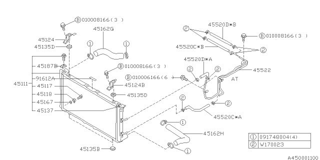 1999 Subaru Forester Engine Cooling Diagram 4