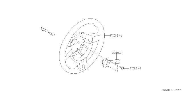 2015 Subaru BRZ Switch - Instrument Panel Diagram 4