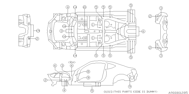 2014 Subaru BRZ Plug Diagram 2
