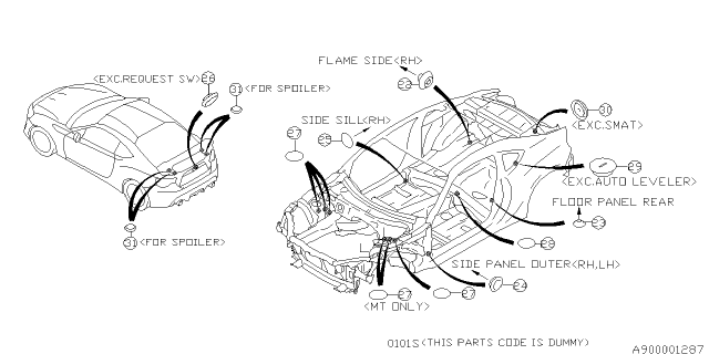 2019 Subaru BRZ Plug Diagram 4