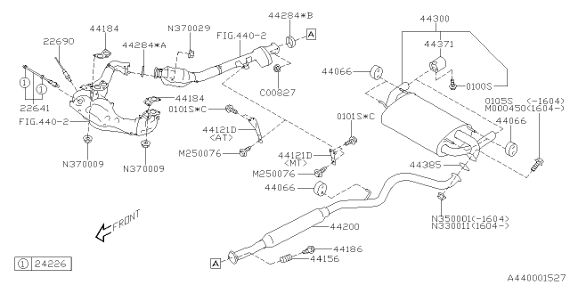 2018 Subaru BRZ Exhaust Diagram 3