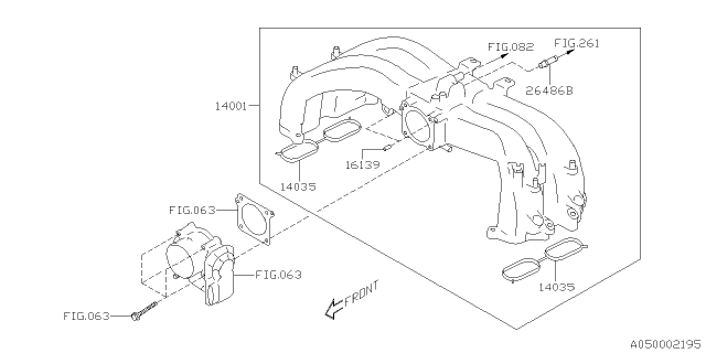 2017 Subaru BRZ Intake Manifold Diagram 5