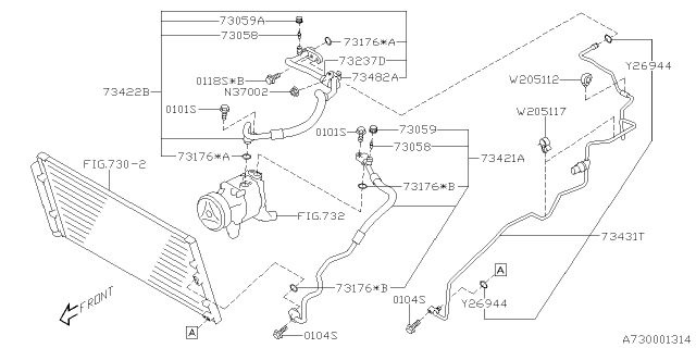 2019 Subaru BRZ Air Conditioner System Diagram 2
