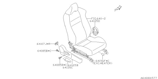 2015 Subaru BRZ Front Seat Diagram 4