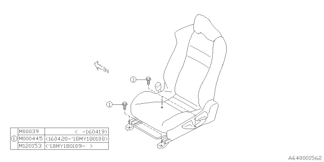 2016 Subaru BRZ Front Seat Diagram 2