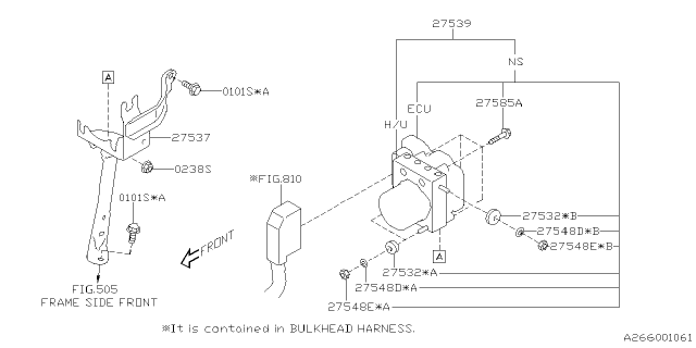 2014 Subaru Impreza V.D.C.System Diagram 1