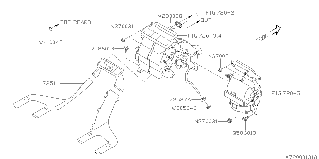 2015 Subaru Impreza Sedan Heater System Diagram 3
