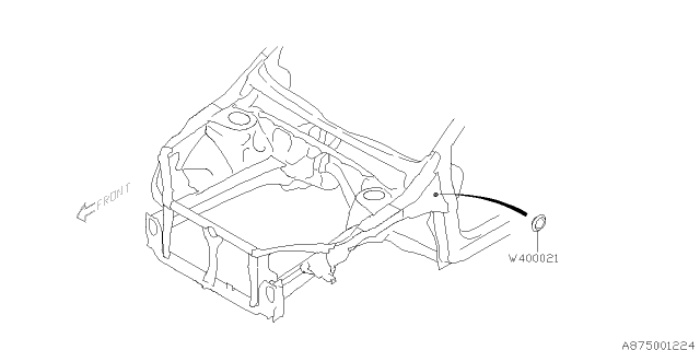 2016 Subaru Impreza Sedan Windshield Washer Diagram 2