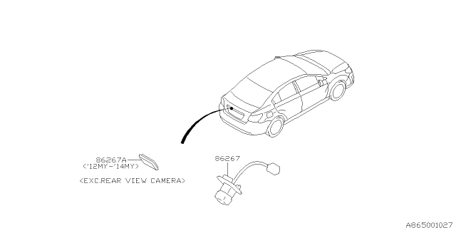 2013 Subaru Impreza ADA System Diagram