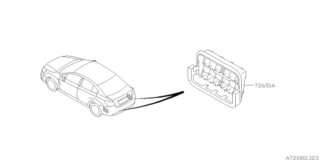 2015 Subaru Impreza Sedan Heater System Diagram 1