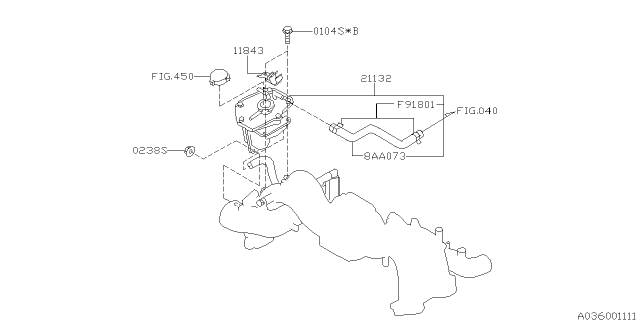 2003 Subaru Baja Water Pipe Diagram 4