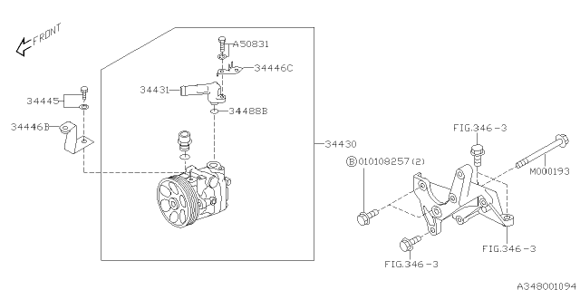 2003 Subaru Legacy Oil Pump Diagram 2