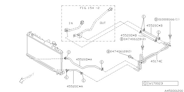 2001 Subaru Legacy Engine Cooling Diagram 2