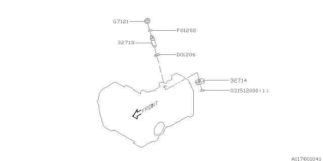 2003 Subaru Legacy Manual Transmission Speedometer Gear Diagram