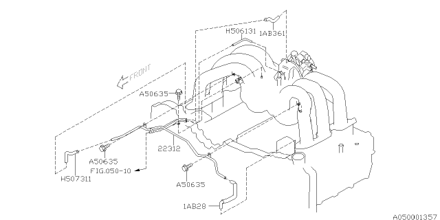 2004 Subaru Baja Intake Manifold Diagram 20