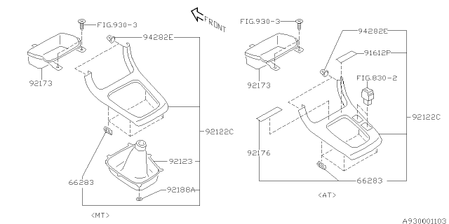 2000 Subaru Outback Console Box Diagram 2