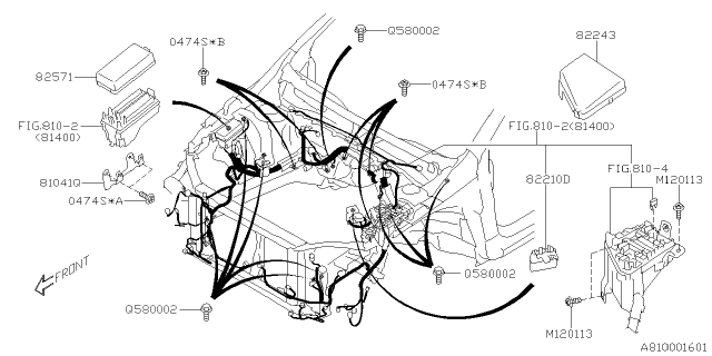 2019 Subaru Crosstrek Wiring Harness - Main Diagram 3