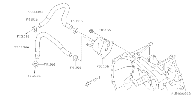 2020 Subaru Crosstrek Hose COMPL-Water Diagram for 99083AA700