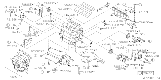 2018 Subaru Crosstrek Heater System Diagram 6