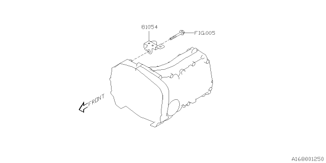 2020 Subaru Crosstrek Automatic Transmission Oil Pump Diagram 3