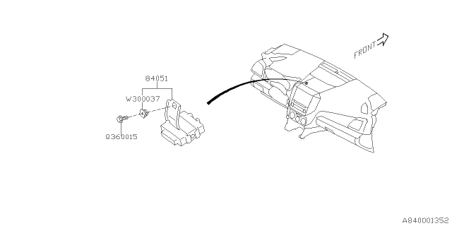 2020 Subaru Crosstrek Head Lamp Diagram 2