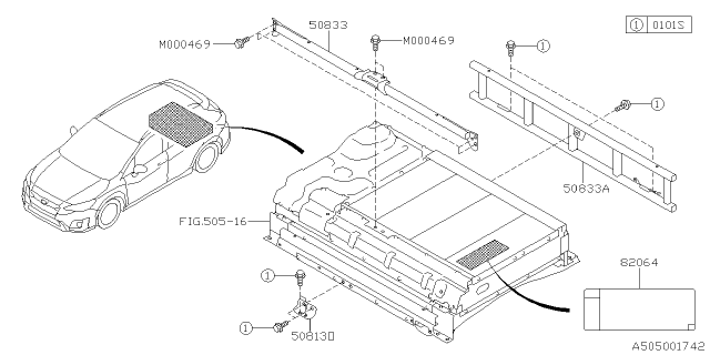 2019 Subaru Crosstrek Body Panel Diagram 2