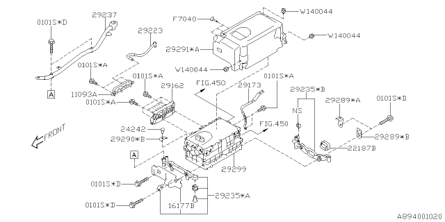 2020 Subaru Crosstrek Converter EV Diagram 4