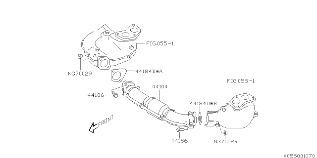 2006 Subaru Outback Exhaust Manifold Diagram 3