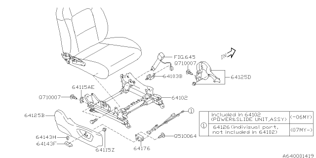 2009 Subaru Outback Front Seat Diagram 8