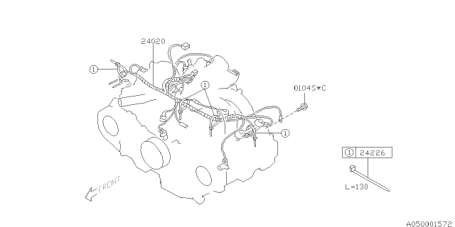 2006 Subaru Legacy Intake Manifold Diagram 5