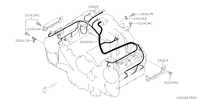 2009 Subaru Legacy Intake Manifold Diagram 5