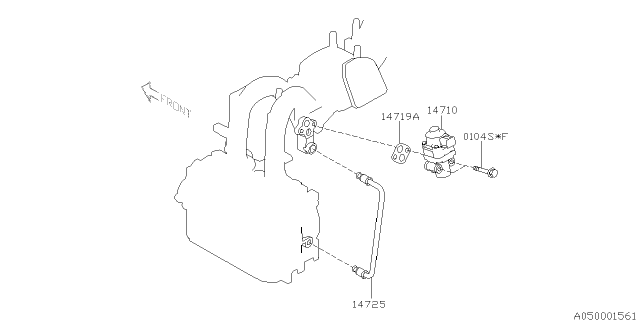 2005 Subaru Outback Intake Manifold Diagram 1