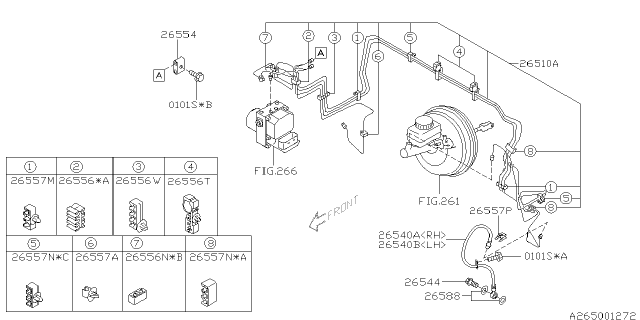 2005 Subaru Legacy Brake Piping Diagram 3