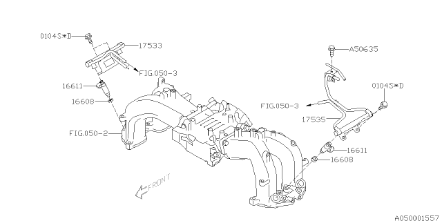 2005 Subaru Legacy Intake Manifold Diagram 7