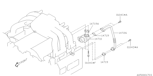 2008 Subaru Legacy Intake Manifold Diagram 2