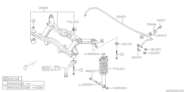 2006 Subaru Legacy Rear Suspension Diagram 6