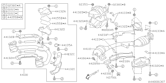 2006 Subaru Outback Exhaust Diagram 5