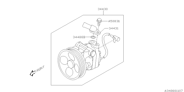 2009 Subaru Legacy Oil Pump Diagram 3