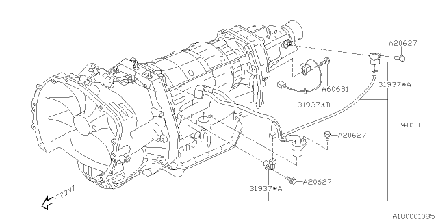 2008 Subaru Outback Shift Control Diagram 2