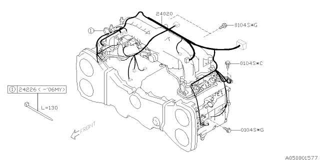 2006 Subaru Legacy Intake Manifold Diagram 3