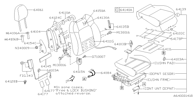 2006 Subaru Outback Front Seat Diagram 9