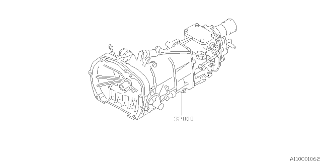 2005 Subaru Legacy Manual Transmission Assembly Diagram