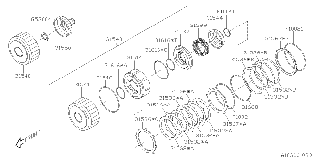 2006 Subaru Outback High Clutch Diagram