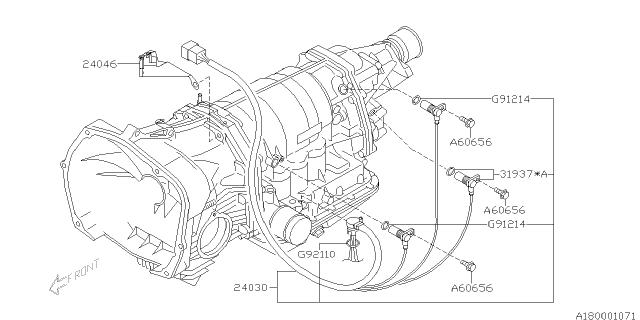 2006 Subaru Outback Shift Control Diagram 2