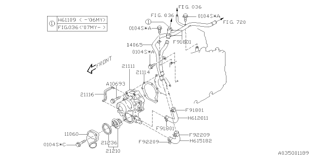 2009 Subaru Outback Water Pump Diagram 2