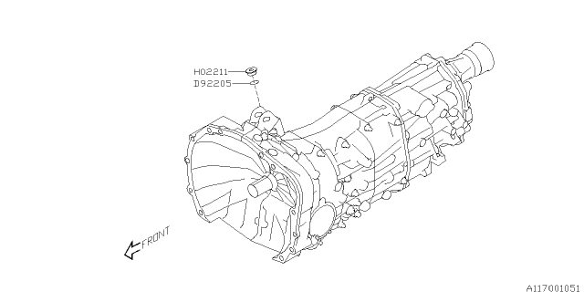 2005 Subaru Outback Manual Transmission Speedometer Gear Diagram