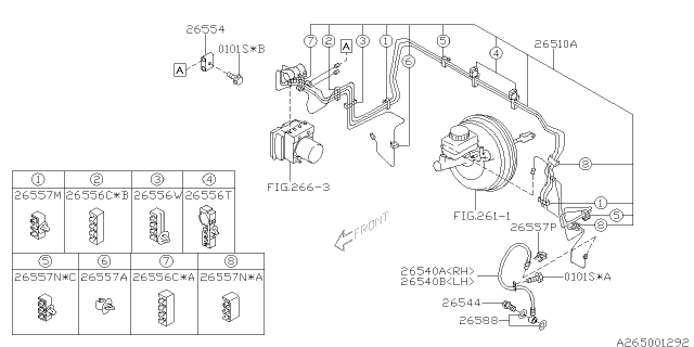 2008 Subaru Outback Brake Piping Diagram 3