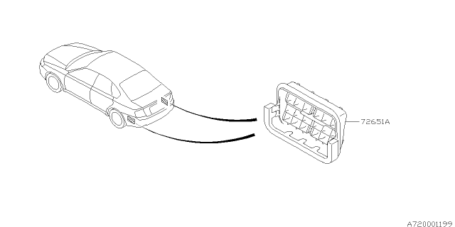 2009 Subaru Legacy Heater System Diagram 1